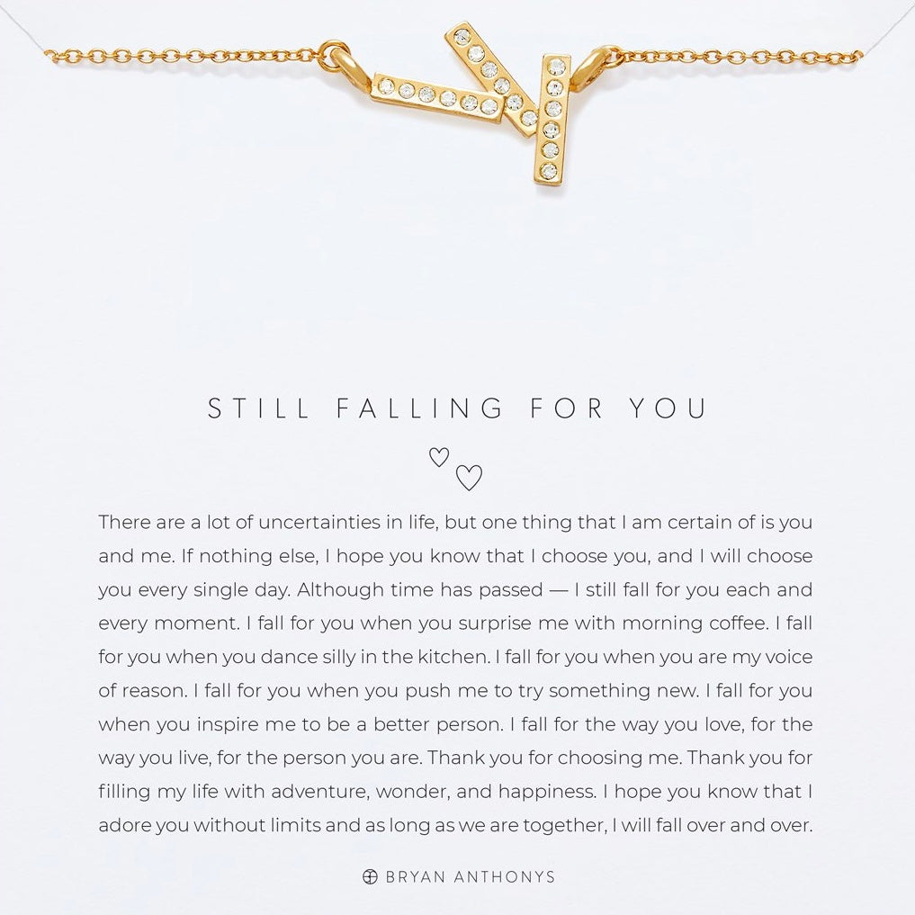 Still Falling For You Necklace