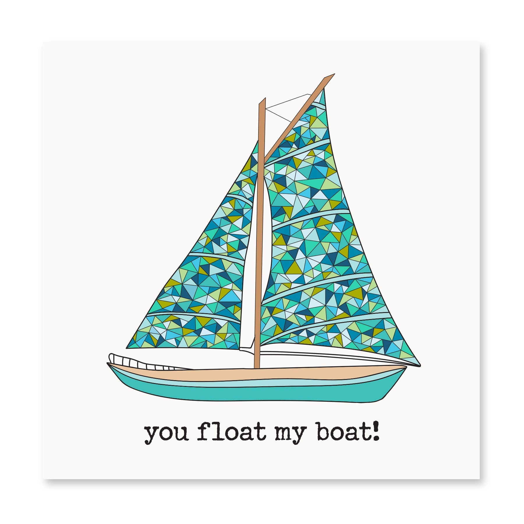 Card - You Float My Boat